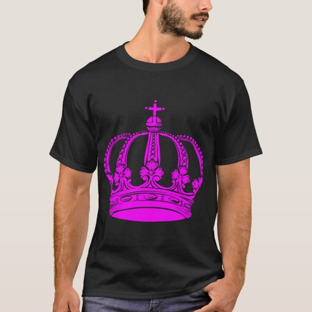 Royal Crown 02 - Magenta T-Shirt (Front)