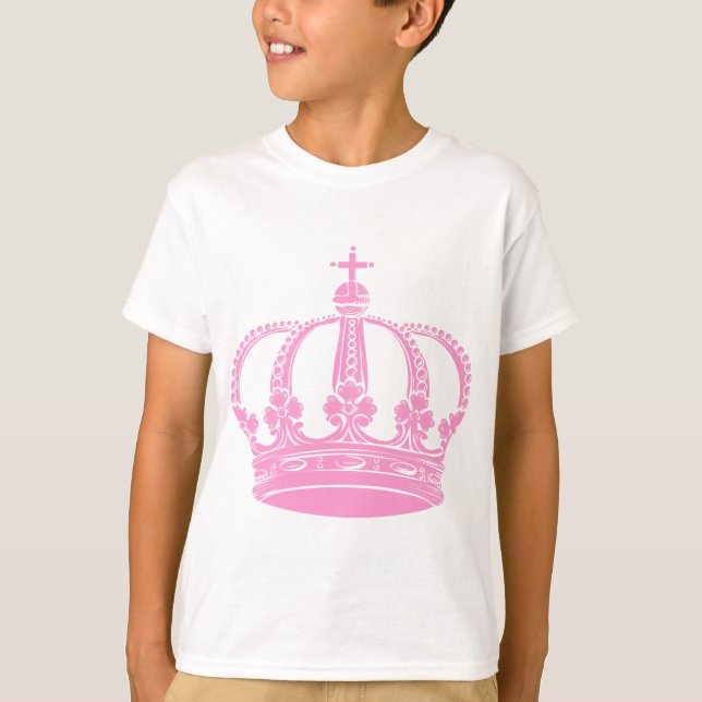 Royal Crown 02 - Pink T-Shirt (Front)