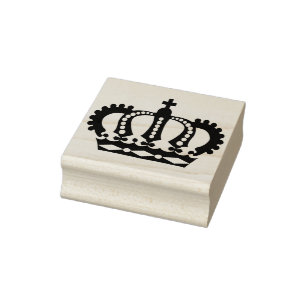 royal crown art stamp