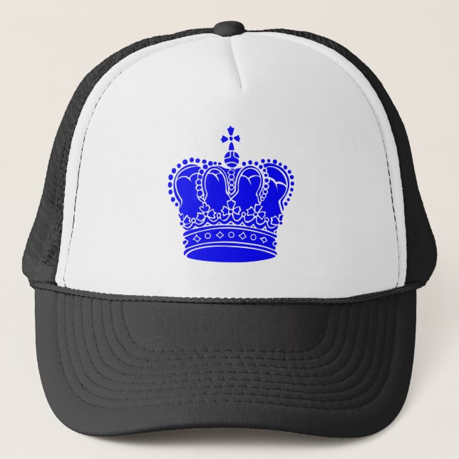 Royal Crown - Blue Trucker Hat (Front)