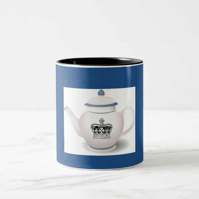 Royal Crown English Teapot Mug (Center)