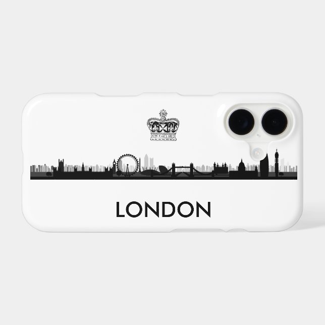 Royal Crown London Skyline (Verso (Horizontal))