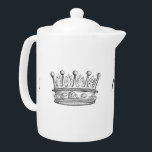 Royal Crown Monogram<br><div class="desc">This design features an illustration of a royal crown with two monogram initials for you to personalize.  Gift idea for a dad,  uncle,  brother or friend.</div>