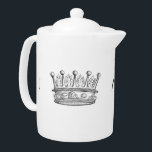 Royal Crown Monogram<br><div class="desc">This design features an illustration of a royal crown with two monogram initials for you to personalize. Gift idea for a dad, uncle, brother or friend.</div>