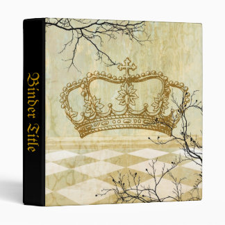 Royal Crown with Branches Binder