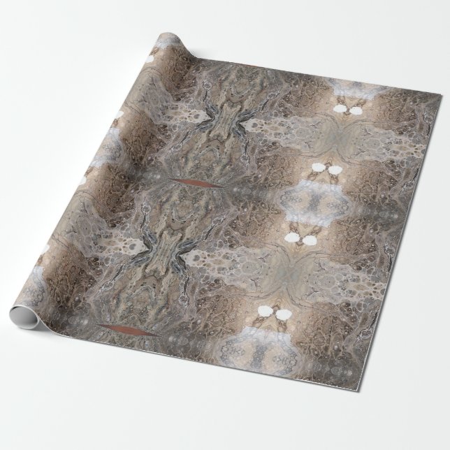 Royal Crown Wrap Wrapping Paper (Unrolled)