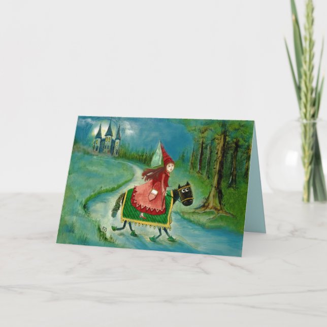 Royal Delivery Birthday Card (Blank) (Front)