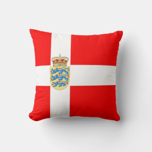 Royal Denmark Pillows! Throw Pillow
