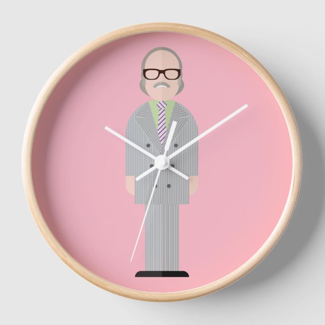 Royal - Eccentric Character Wall Clock (Front)