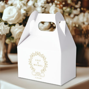 Royal, Elegant, Wedding Favor Box