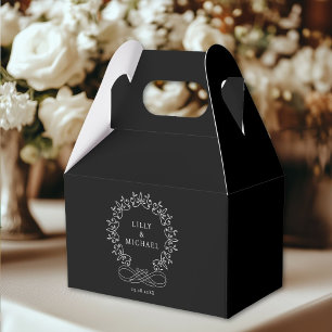Royal, Elegant, Wedding Favor Box