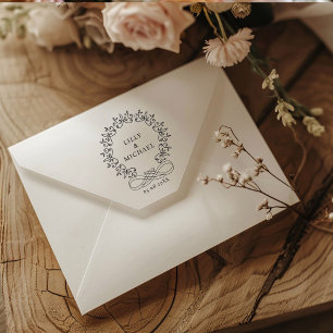 Royal, Elegant, Wedding Self-inking Stamp