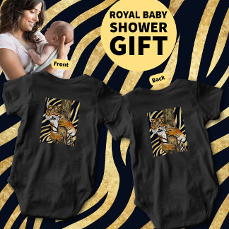 Royal Energy of the Tiger Baby Bodysuit