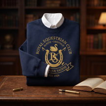 Royal Equestrian Club Alpine Heritage Crewneck Swe