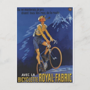 Royal Fabric Postcard