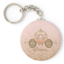 Royal Fairytale Princess Keychains - Coral Fantasy
