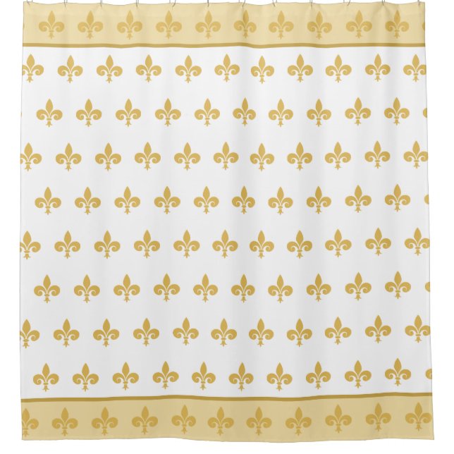Royal fleur de lis, golden lily flowers (Front)