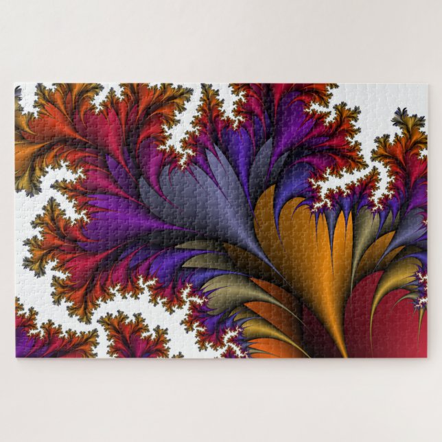 royal floral puzzle (Horizontal)