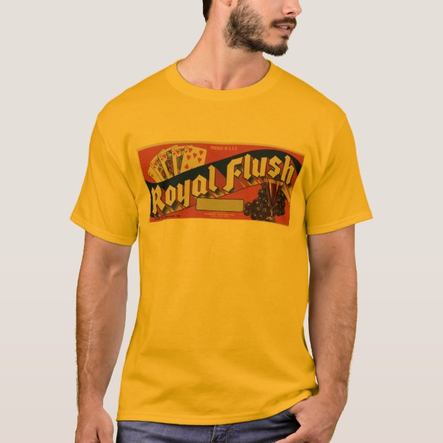 Royal Flush Grapes T-Shirt (Front)