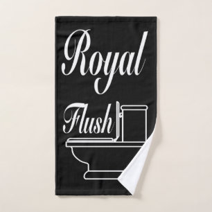 Royal Flush Hand Towel