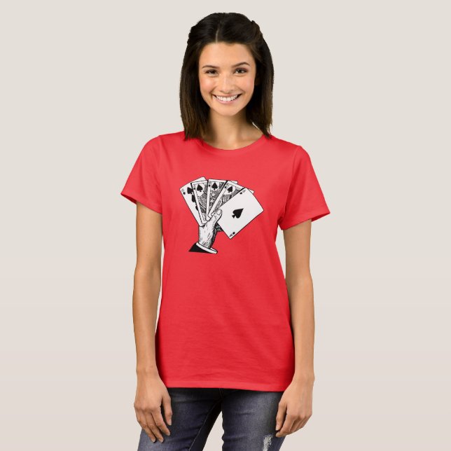 Royal Flush Vintage Illustration Shirts (Front Full)