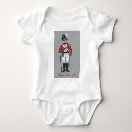 royal fusilier 1789 003.jpg baby bodysuit