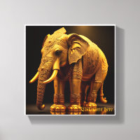 Royal Gilded Elephant