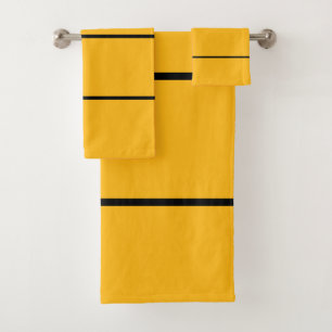 Royal Gold Black Stripes