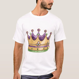 Royal Golden Crown with Jewels T-Shirt
