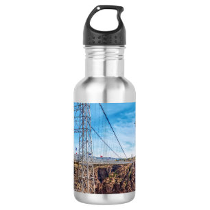 Royal Gorge Bridge Side View Water Bottle
