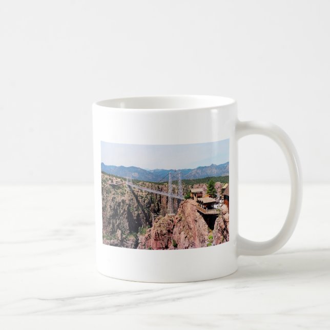 Royal Gorge Bridge,  the highest in USA Coffee Mug (Right)