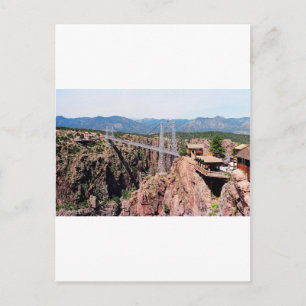Royal Gorge Bridge,  the highest in USA Postcard