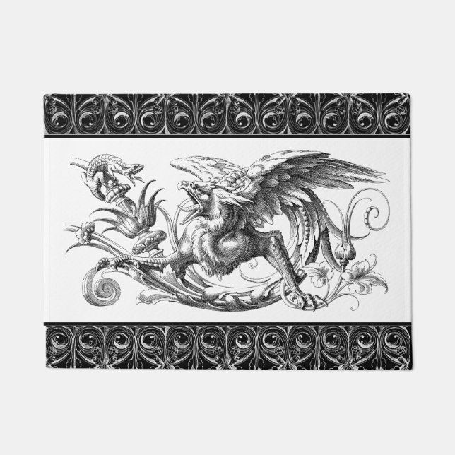 Royal Griffin Doormat (Front)