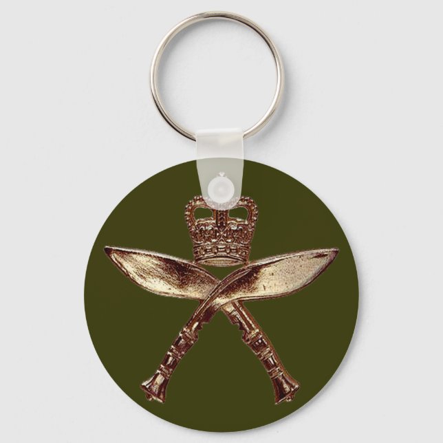 Royal Gurkha Insignia Keychain (Front)