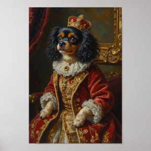 Royal Havanese Portrait Poster