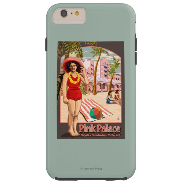 Royal Hawaiian Hotel in Hawaii Case-Mate iPhone Case (Back)