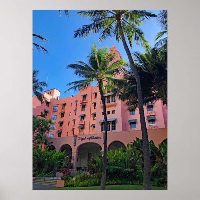 Royal Hawaiian Hotel Poster (Front)