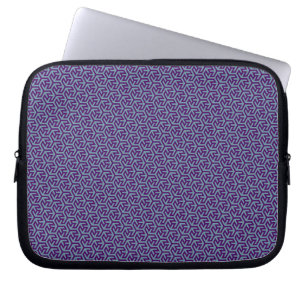 Royal Hex Weave Laptop Sleeve