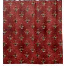 Royal Honeybees Throw Pillow