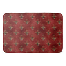 Royal Honeybees Throw Pillow