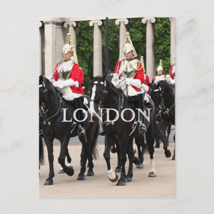 Royal Household Cavalry, London Postcard