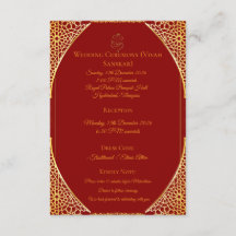 | Royal Indian Marriage Information Insert