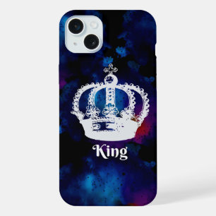'Royal King' Crown Aesthetic iPhone 15 Plus Case