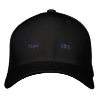 Royal King Printed Black Wool Stylish Outfit-Hat