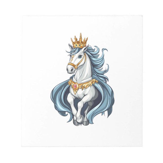 Royal King Unicorn (1) Notepad (Front)