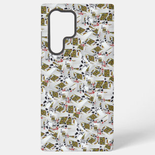 "Royal Layer: A Stack of Kings Poker Cards" Samsung Galaxy Case