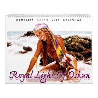"Royal Light Of Oshun" - 2013 Calendar