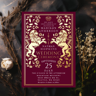 Royal Lion Medieval Wedding