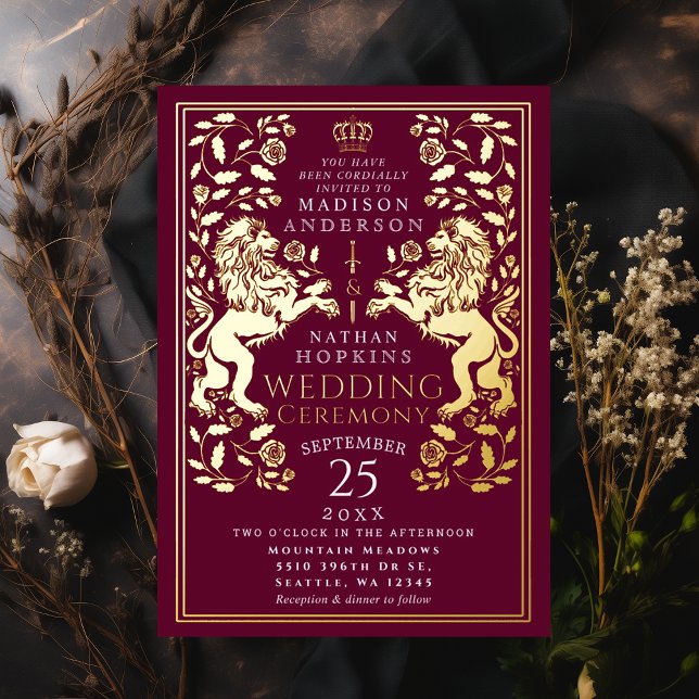 Royal Lion Medieval Wedding  (Creator Uploaded)