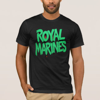 Royal Marines Graffiti T-Shirt Military Pride